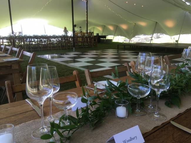 Stretch tent wedding oxford